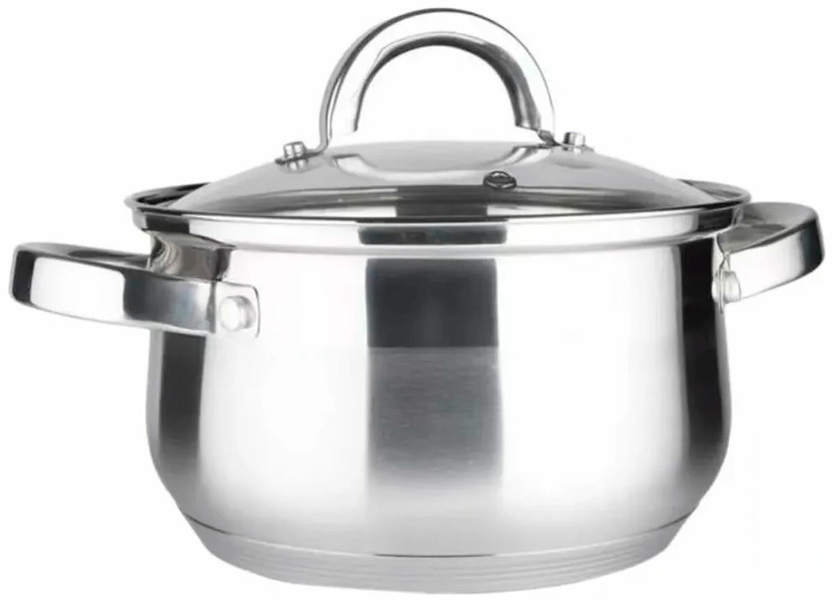 фото Кастрюля со стеклянной крышкой Bella Cucina 2150-BC 10.5 л 28 см