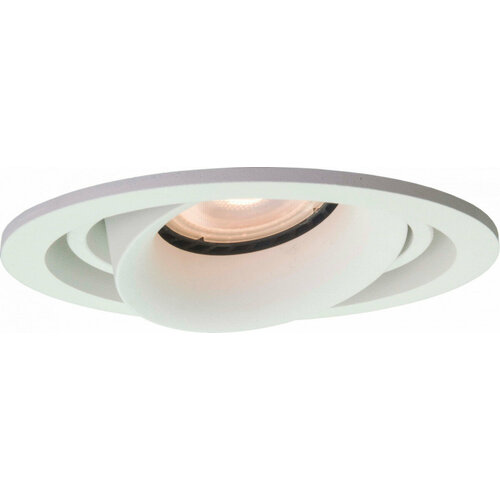 VEGA 400WH Светильник встраиваемый, цвет белый, GU10 220V, D 105mm H 70mm