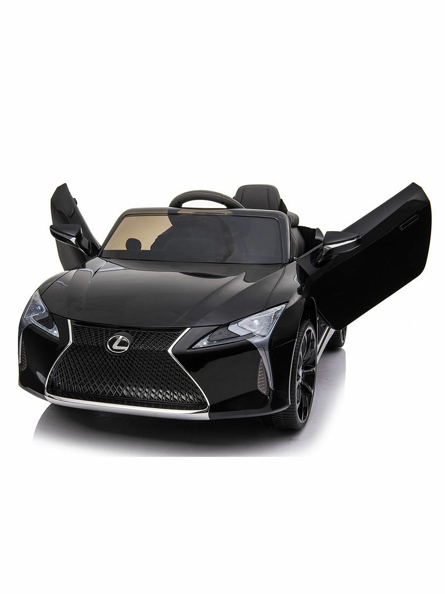 Детский электромобиль Lexus LC500 12V - JE1618-BLACK-PAINT