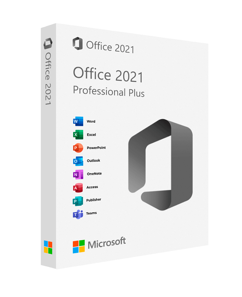 Microsoft Office 2021 Professional Plus (Бессрочная версия / Активация в вашей личной учетной записи / Мультиязычная версия)