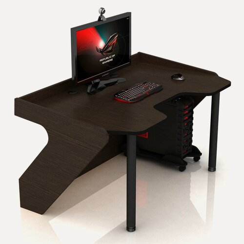 Изображение товара Геймерские игровые столы и кресла Геймерский компьютерный стол DX Panther венге