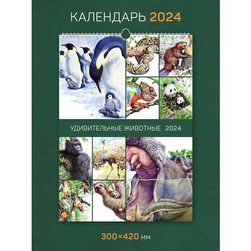 Календарь на 2024 год, настенный, перекидной 