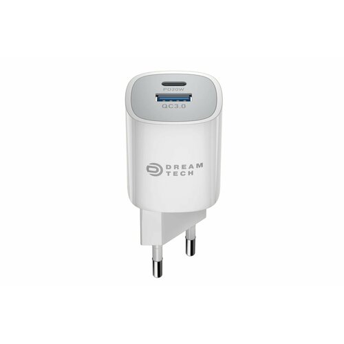 Зарядное устройство для iphone/ ANDROID / Блок питания для зарядки 20W / Быстрый заряд / Белый / DREAM PD7