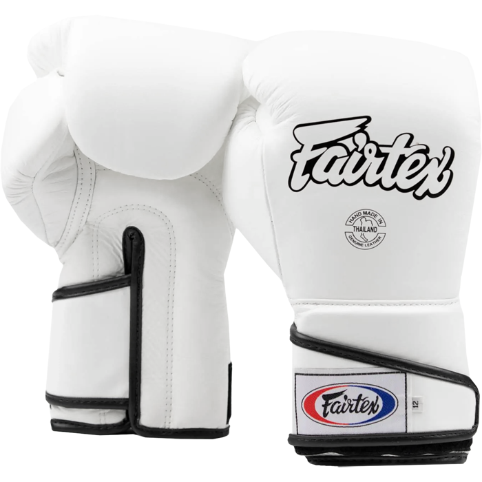 Боксерские перчатки Fairtex BGV6 White. 16oz