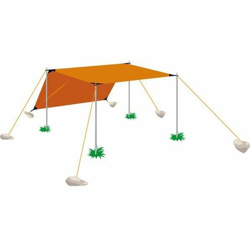 фото Тент normal 3 si 5х3 (жёлто-оранжевый)