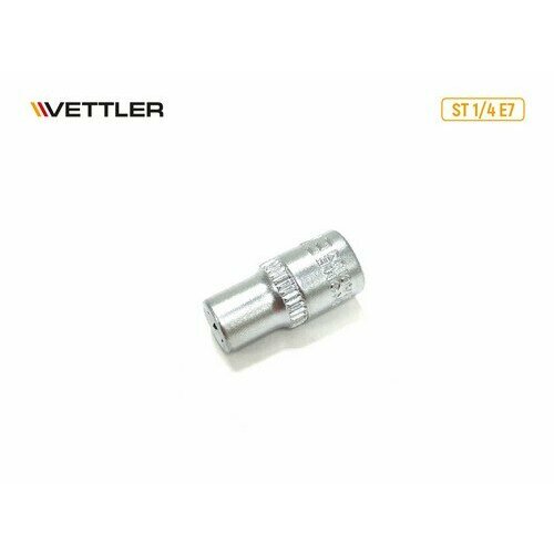 vettler переходник 1 4fх1 4f для бит vettler VETTLER Головка TORX 1/4DR E7 VETTLER