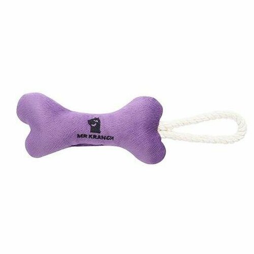 Игрушка для собак Mr.Kranch Косточка, размер 31x9x4см, фиолетовый