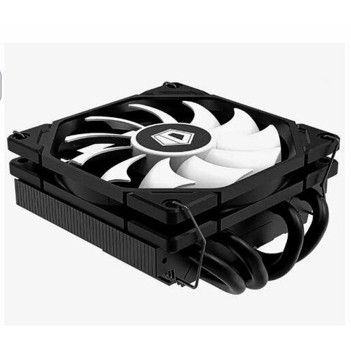 Cooler ID-Cooling IS-40X V3 LGA1700/115X/AM4 низкопрофильный высота 45mm (36шт/кор, TDP 100W, PWM, 4 тепл. трубки прямого контакта, FAN 92mm, черный) BOX кулер для процессора gamemax cpu cooler intel lga1700 socket tdp 100w