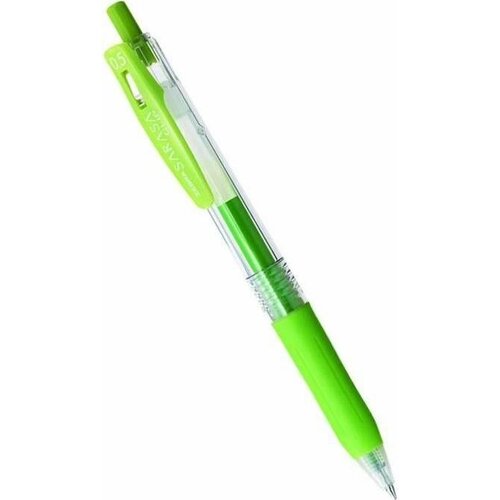 Zebra JJ15-LG Ручка гелевая sarasa clip, light green (0,5 мм) zebra zebra ручка гелевая sarasa clip цвет темно оранжевый