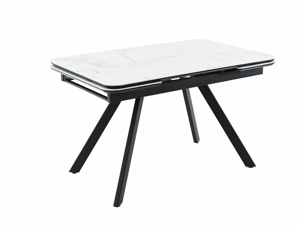 фото Стол Аврора Леон Calacata vaglioro/Чёрный