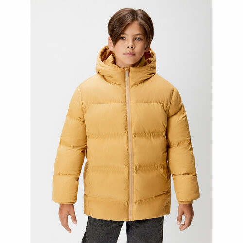 фото Куртка acoola, размер 134, бежевый