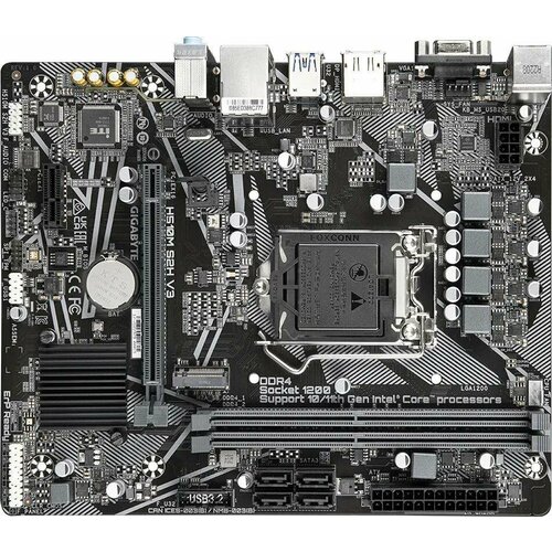 Материнская плата Gigabyte H510M S2H V3, Soc-1200, Intel H470, mATX