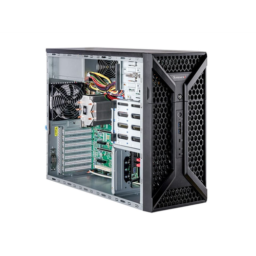 Серверная платформа Supermicro UP Workstation mini-tower 531A-IL 12Gen Intel Core/no DIMM(4) only DDR5/SATARAID HDD(4)LFF/1x1Gbe, 1x2,5Gbe/4xPCIex2-8/3xM.2/668W (SYS-531A-IL) серверная платформа supermicro sys 5019p mtr