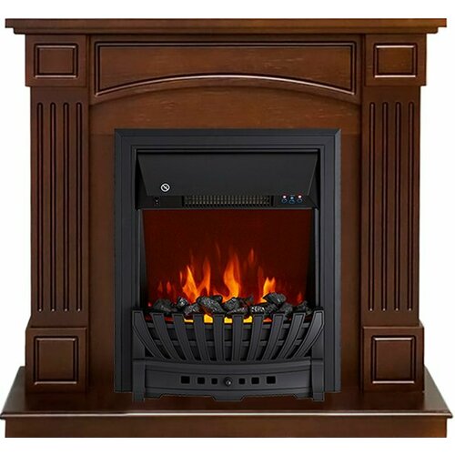 Камин Royal Flame Boston Темный дуб 925см с Aspen Black