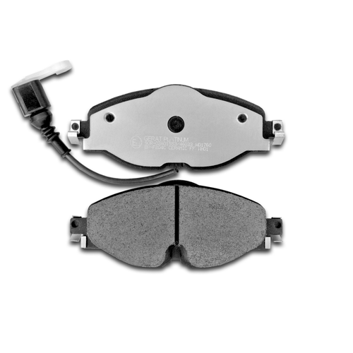 Тормозные колодки Gerat BP-F204C (передние) Platinum