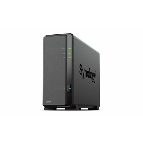 СХД настольное исполнение 1BAY NO HDD DS124 SYNOLOGY