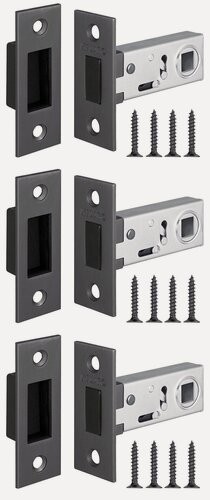 Изображение товара Защелка врезная Fuaro (Фуаро) MAGNET M12-50-25 GR графит (комплект 3 штуки)