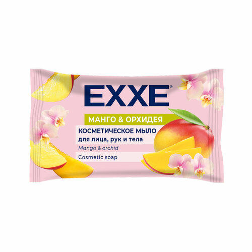 Туалетное мыло EXXE Манго и орхидея, 75 г туалетное мыло косметическое exxe манго и орхидея 75 г 3 шт