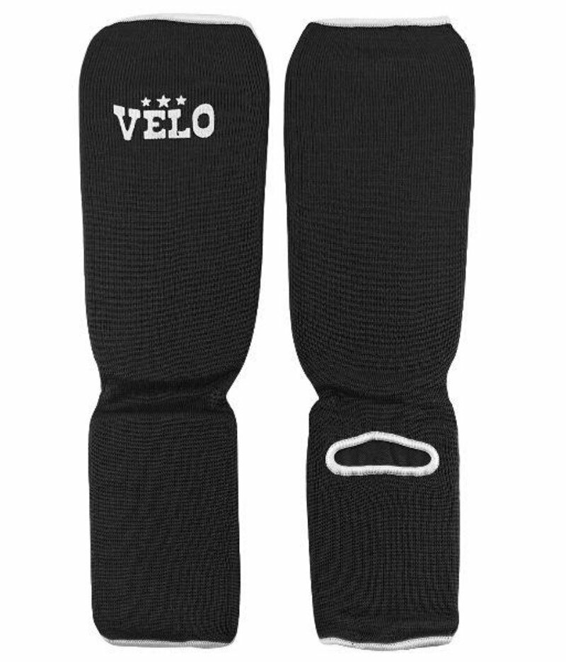 Защита голени и стопы VELO Label 2 (чулком), черные - Velo - Черный - XS