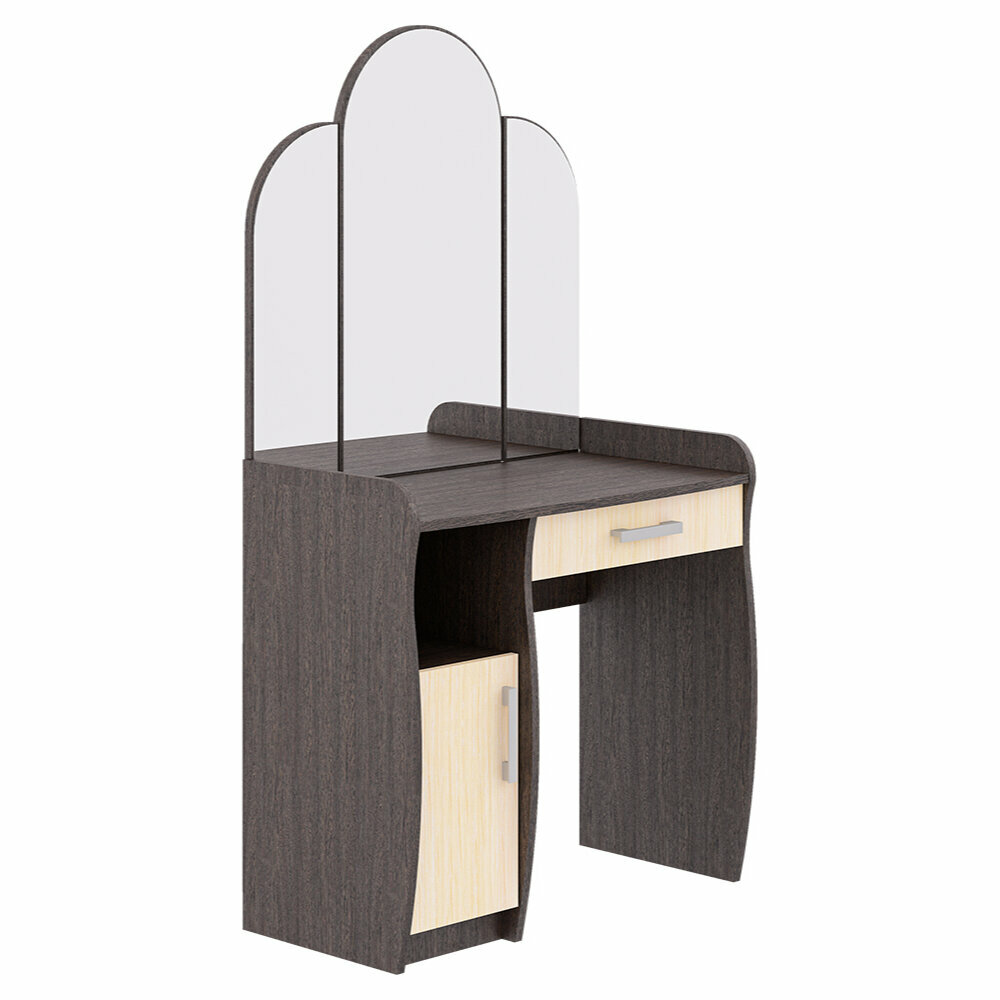 фото Туалетный столик Галант-1 (Пирамида) цвет Венге/Дуб молочный