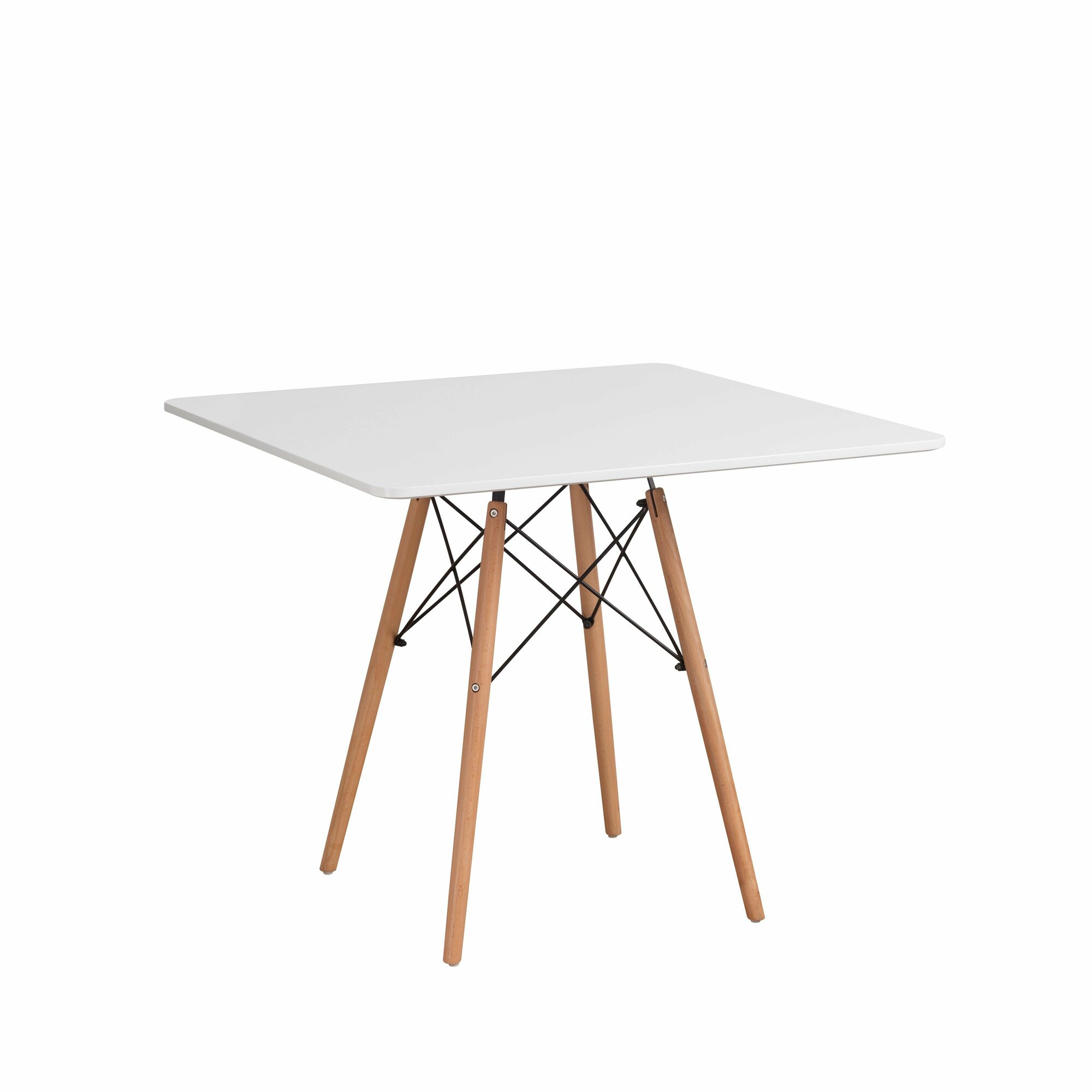 фото Стол обеденный La-Alta SQT-12 90*90*75 Белый