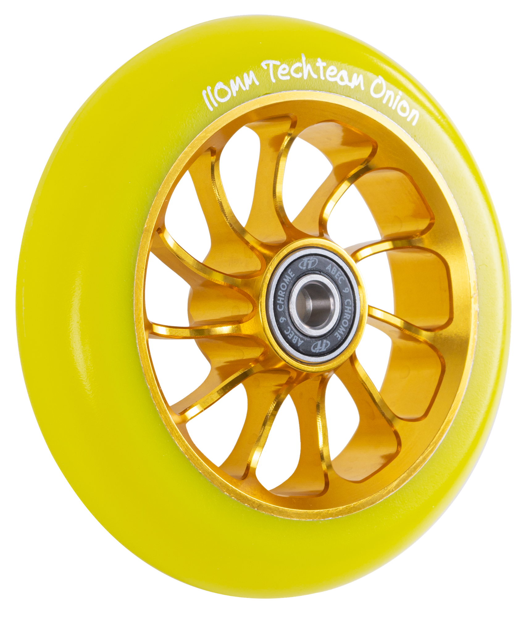 Колесо для трюкового самоката TechTeam X-Treme 110*24мм, Onion, yellow