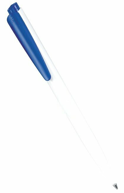 Senator s2600w/blue-10 Шариковая ручка senator dart basic, белый / синий, 10 шт в комплекте