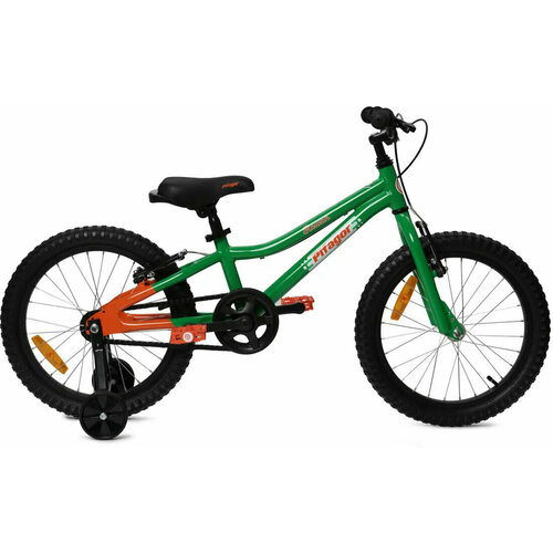 PIFAGOR Rowan 18 зеленый/оранжевый двухколесные велосипеды pifagor rowan 18