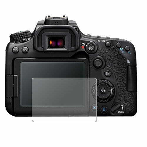Canon EOS 90D защитный экран для фотоаппарата Гидрогель Прозрачный (Силикон)