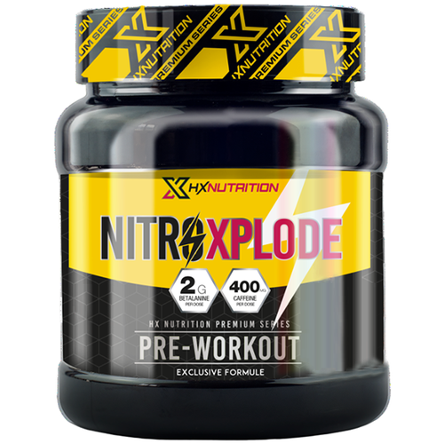 Предтренировочные комплексы HX Nutrition Premium Nitro Xplode (350 г) Кола