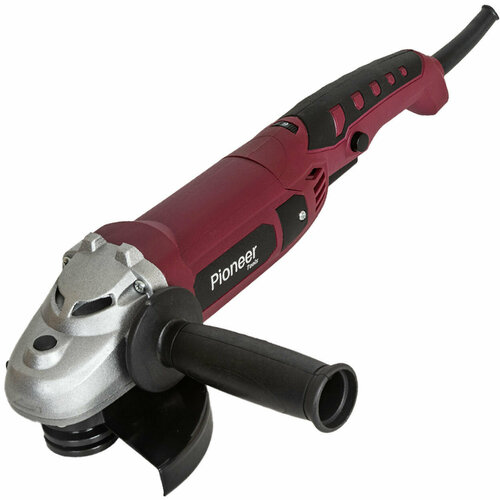 Угловая шлифовальная машина сетевая Pioneer с щеточным двигателем 6 скоростей блокировка шпинделя 900 Вт 412500₽