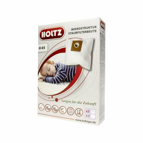 Комплект мешков BS-06 для пылесосов Bosch Siemens без фильтров v1022 1046₽