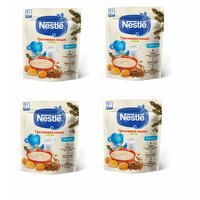 Каша молочная Nestle гречневая с курагой с 6 месяцев 200 г 4 шт