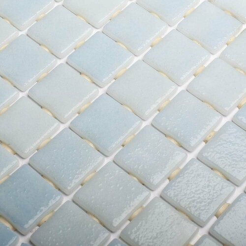 Мозаика стеклянная для ванной на сцепке чип 25x25 Colors 510 Vidrepur 396х317/4, упаковка 16 листов / 2 кв. м