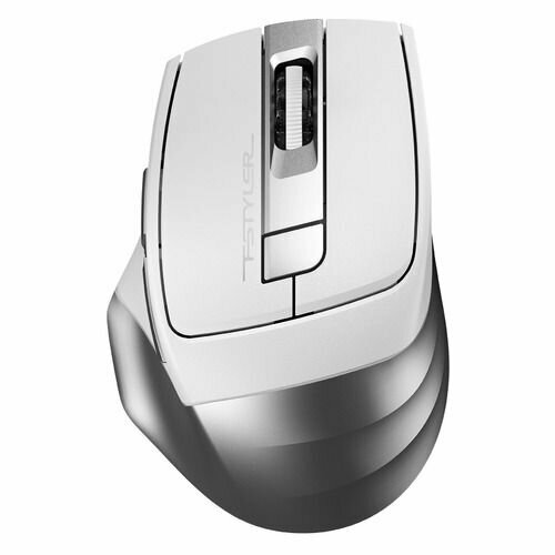Мышь A4TECH Fstyler FB35S оптическая беспроводная USB белый и серый fb35s usb icy white 248000₽