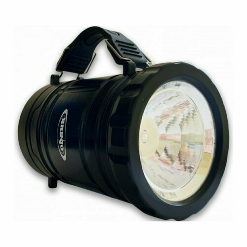 фото Фонарь светодиодный кемпинговый, облик, пластик, 4031 - 3 cob+1 led (3*aa), ут-00000744