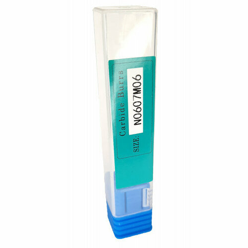 Борфреза (шарошка) по металлу коническая обратный конус SINICA N0607M06, тип N, диаметр 6мм, посадочный 6мм SINICA N0607M06