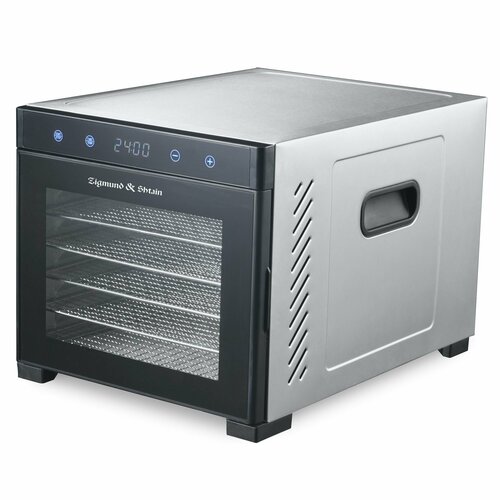 Дегидратор Zigmund Shtain ZFD-411 черный сушилка для овощей и фруктов 12 поддонов и 6 сеток 1519000₽