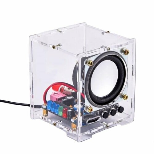 Колонка мини-усилитель прозрачная комплект Собери сам для Arduino 180000₽