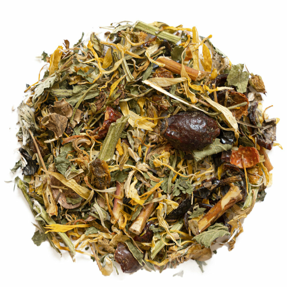 Травяной чай "Иммунный", крепкий иммунитет, от простуды, Алтай, ручной купаж, травной чай 100 гр.