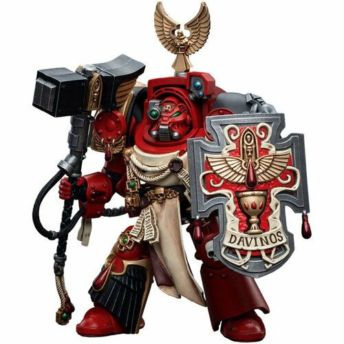 Фигурка JoyToy Warhammer 40,000 - Action Figure - Blood Angels: Assault Terminators: Brother Davinos JT5536