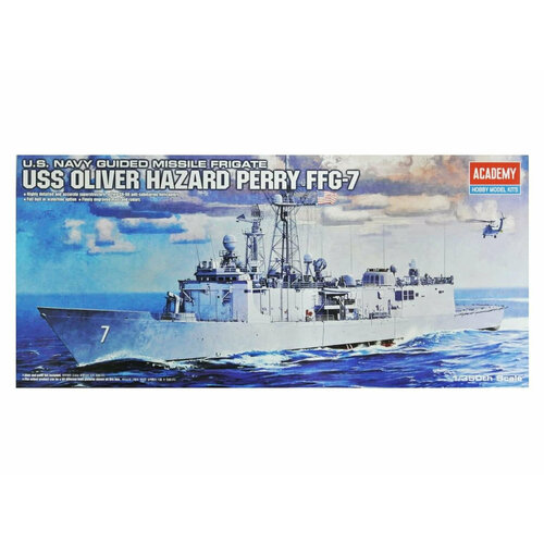 14102 Academy Американский фрегат USS Oliver Hazard Perry (FFG-7) (1:350)