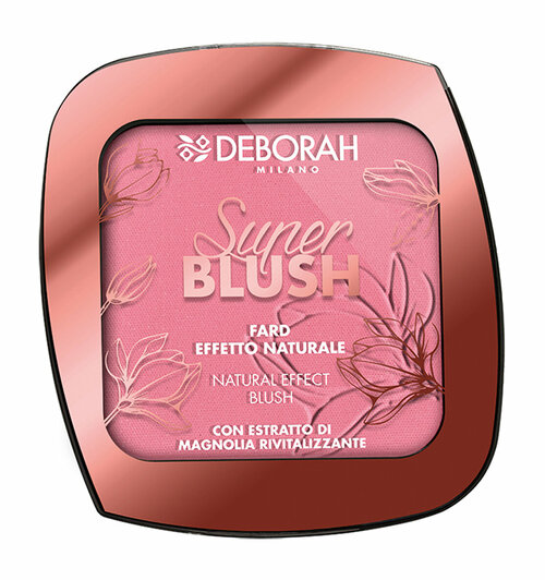 DEBORAH MILANO Румяна Super Blush, 9 г, 01 Роза