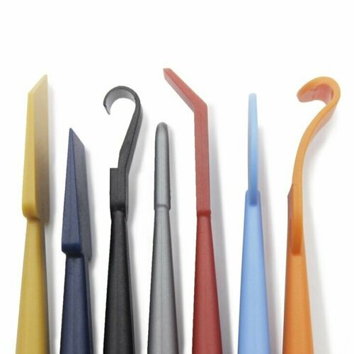 Набор ракелей-лопаток с магнитом (7 шт + пенал)