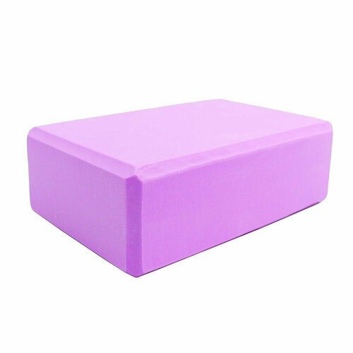 LiveUp Yoga Brick LS3233 Блок для йоги (Фиолетовый) мат для йоги liveup printed yoga mat red унисекс ls3231c 06r 173x61x0 6см