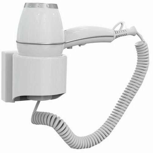 Фен-1800 настенный 1800 Вт 2 скорости хол воздух белый 682400₽