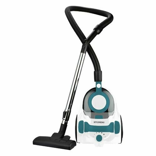 Пылесос Hyundai HYV-C5460 2200Вт белыйбирюзовый 8860₽
