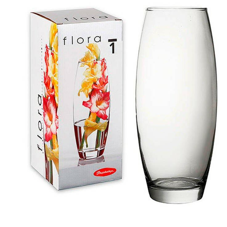 Ваза для цветов Pasabahce "Flora" 26 см 43966SLB