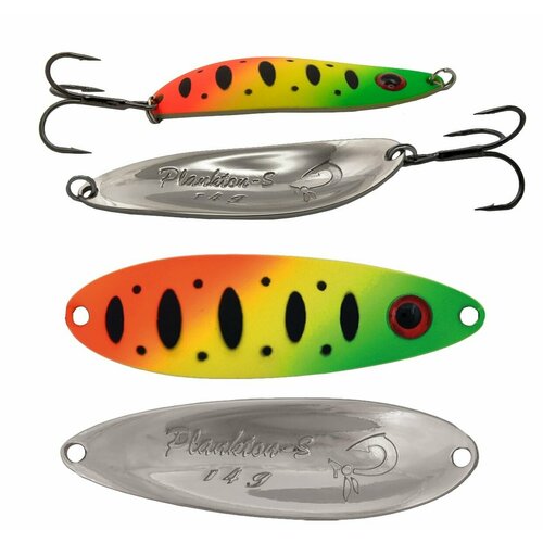 Блесна колеблющаяся LureMax Plankton-S, 40 мм, 5г,109