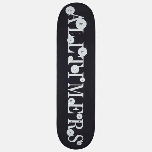 Дека Alltimers Core Skater 8.25 чёрный, Размер ONE SIZE
